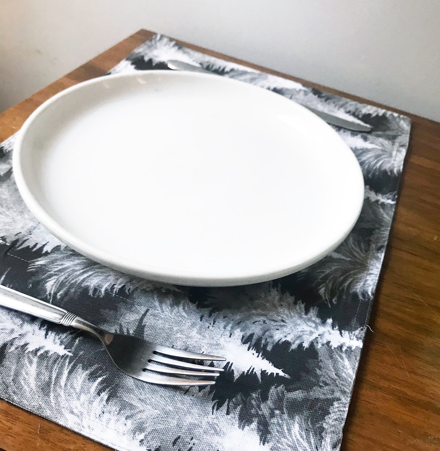 Grey Pines Reversible Placemats