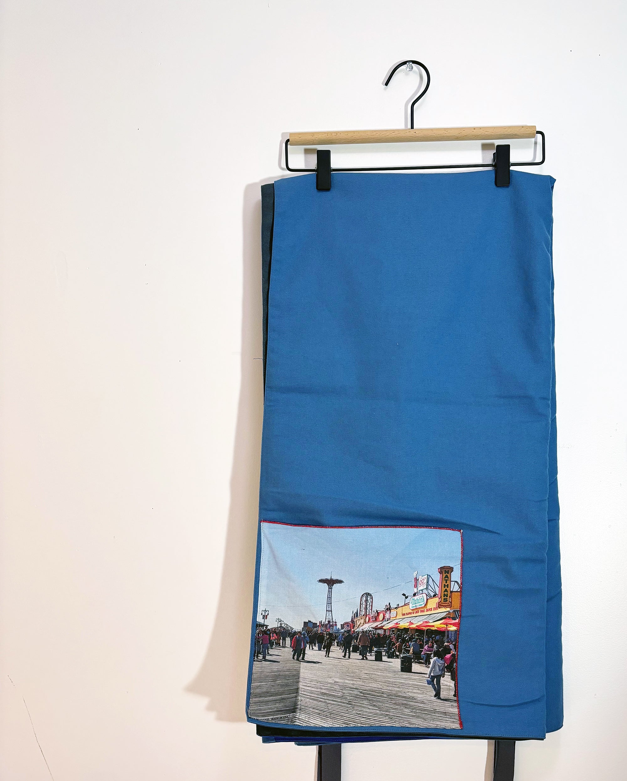 Coney Island Color Block Blanket