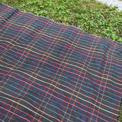 Rainbow Herringbone Flannel Blanket