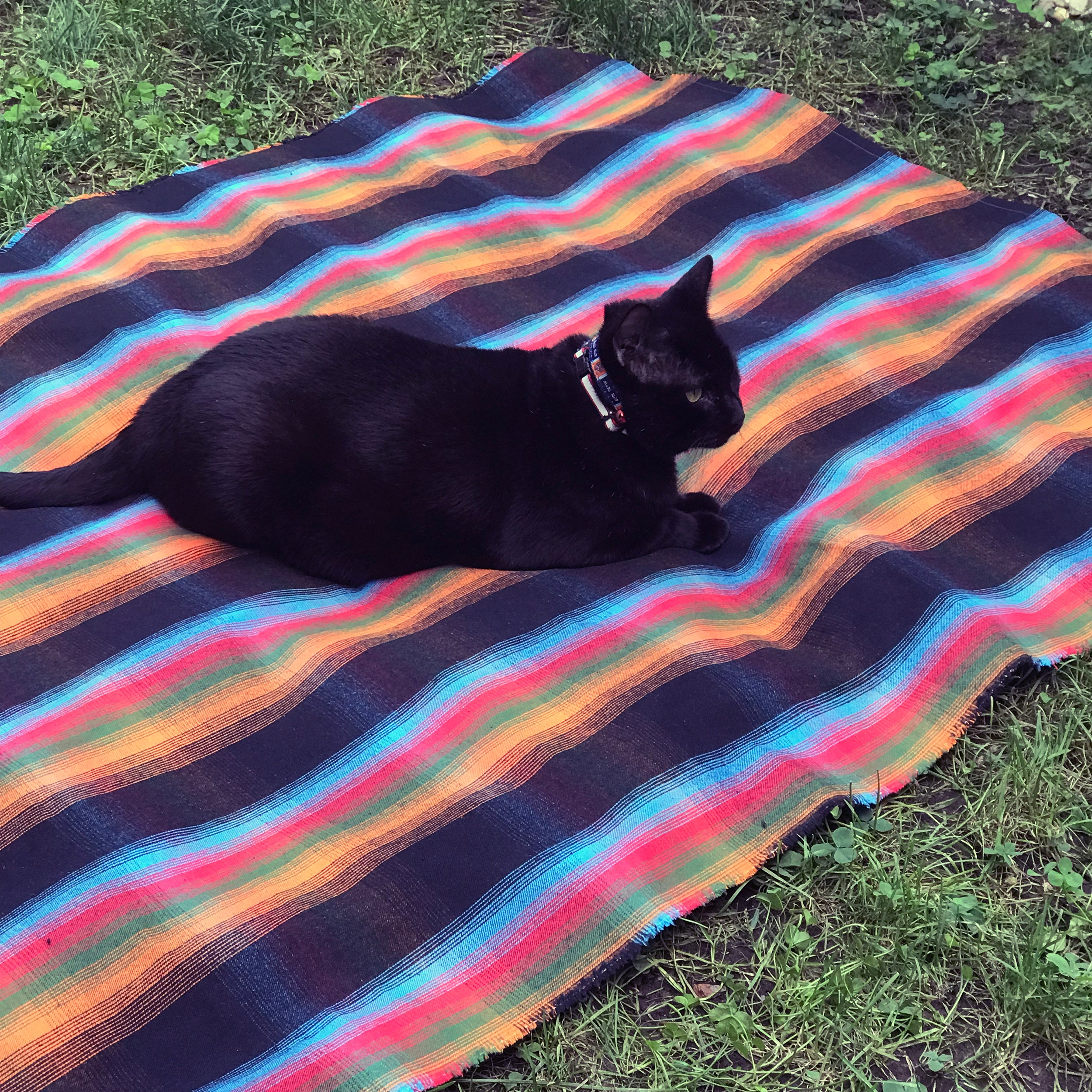 Multi Plaid Flannel Blanket