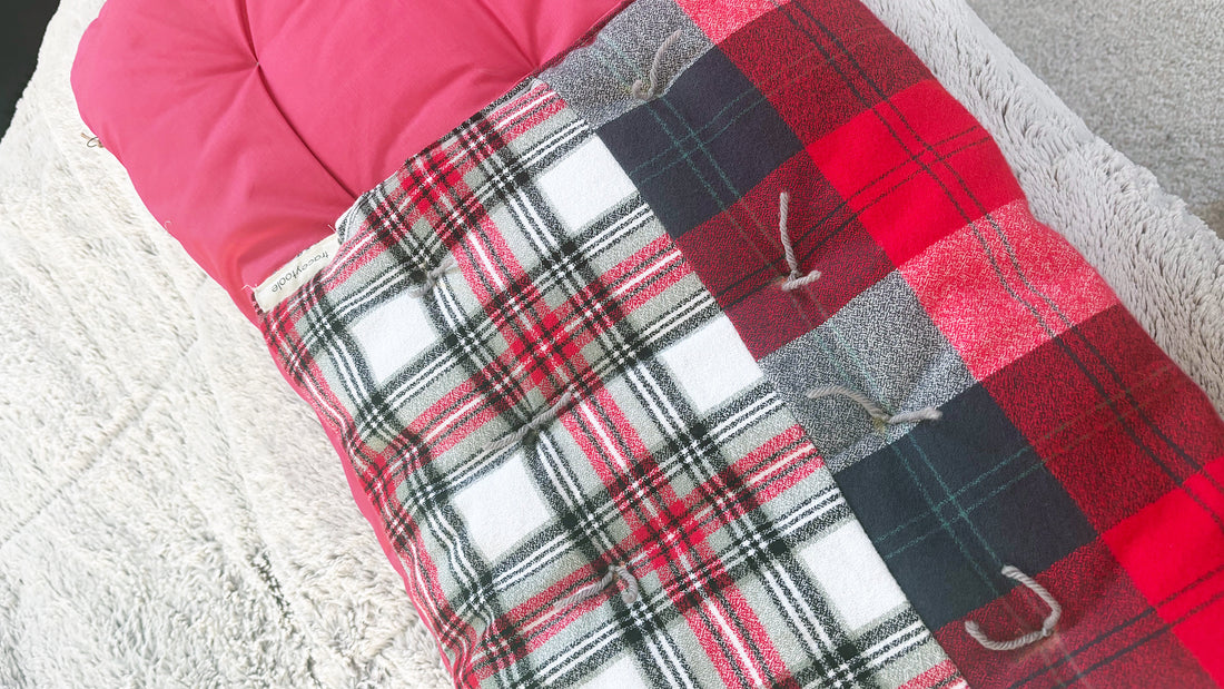 Patchwork Bench Bed Cushion Topper