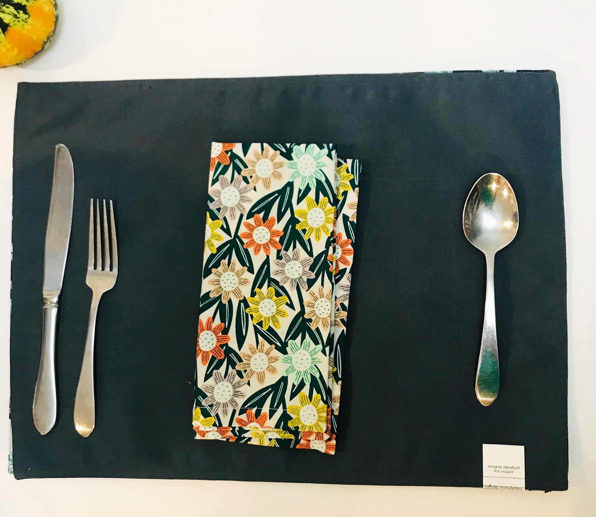 Colorful Blooms Napkin Set