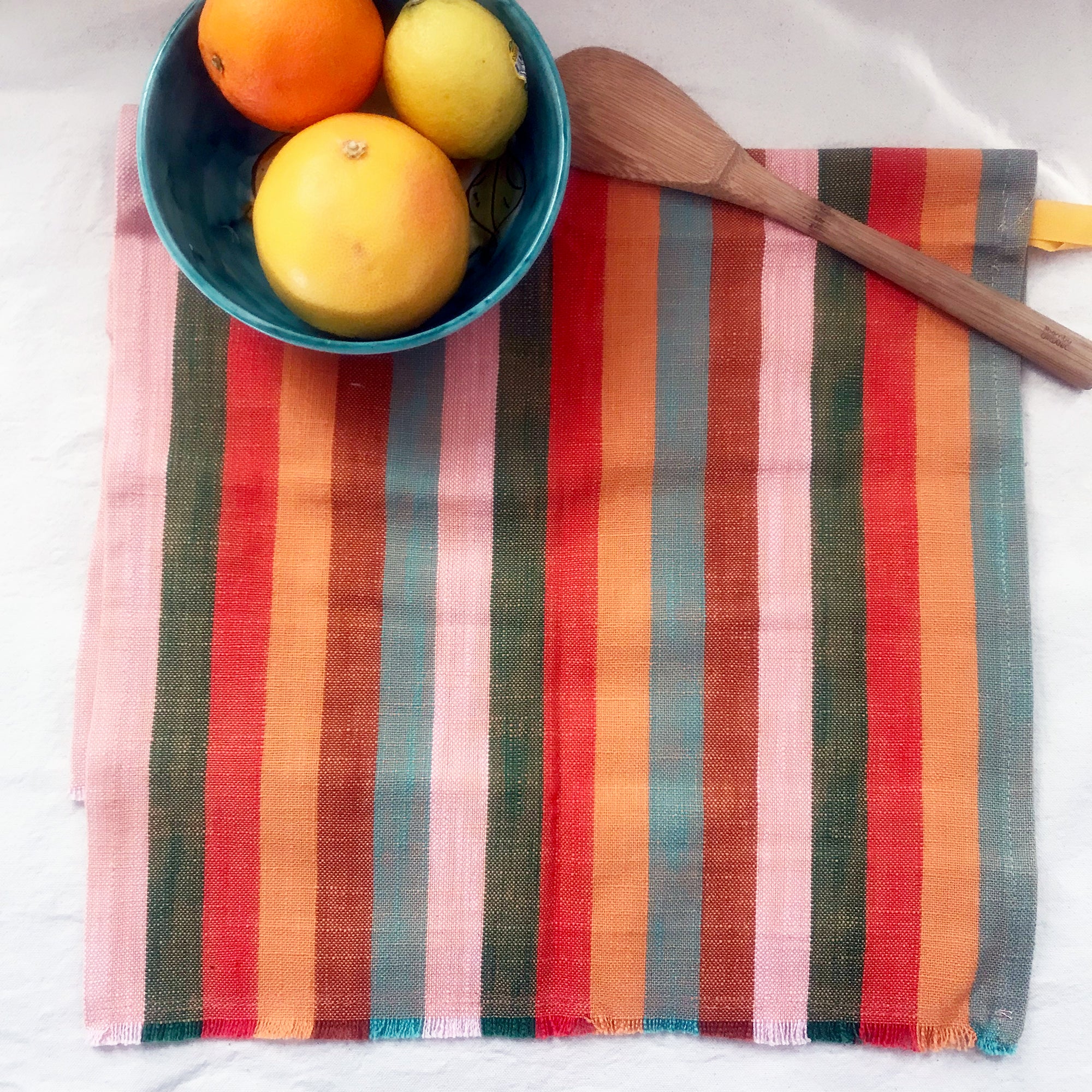 Turquoise Boardwalk Dish Towel