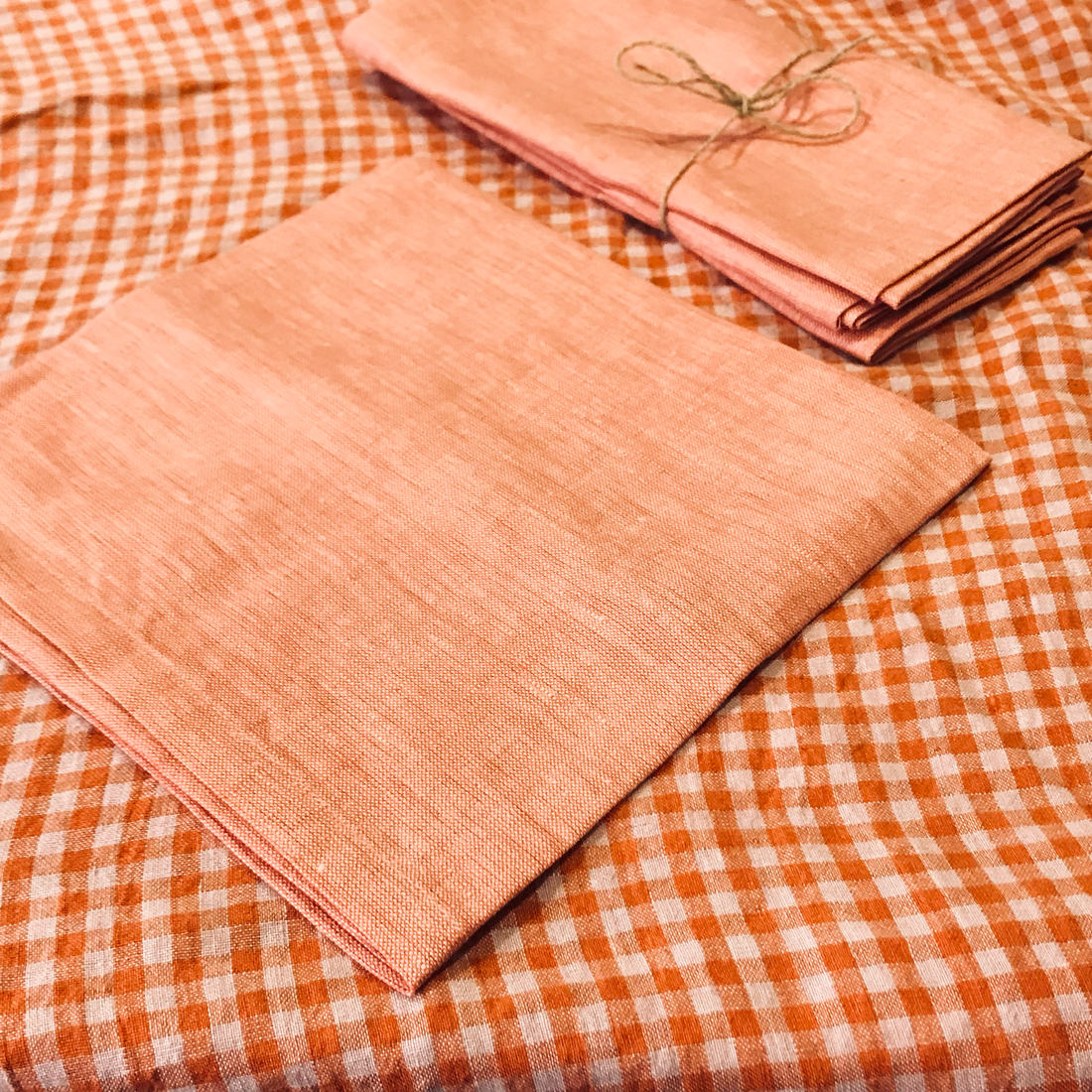 Heirloom Super Soft Organic Linen Napkin Set