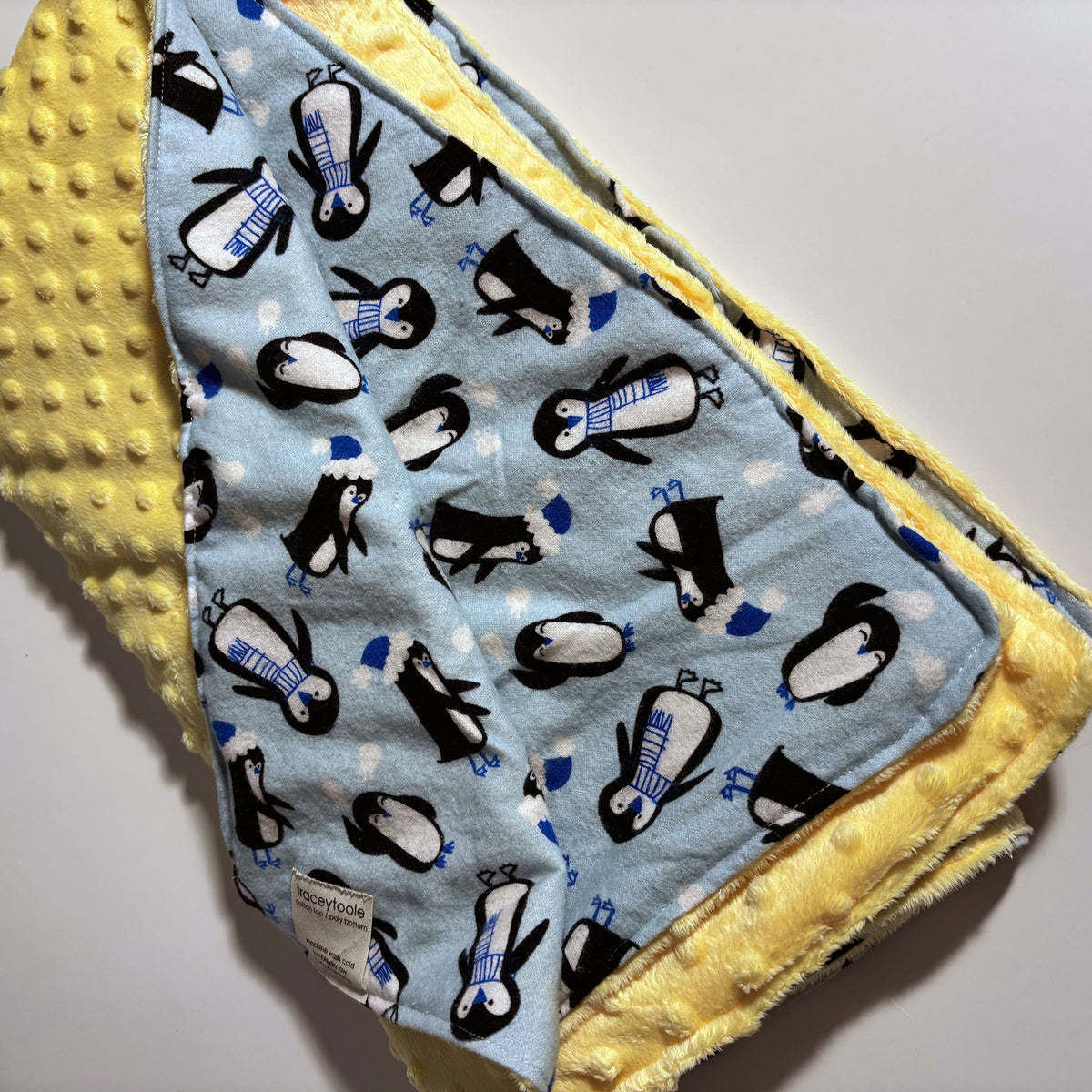 Penguin Stroller Blanket
