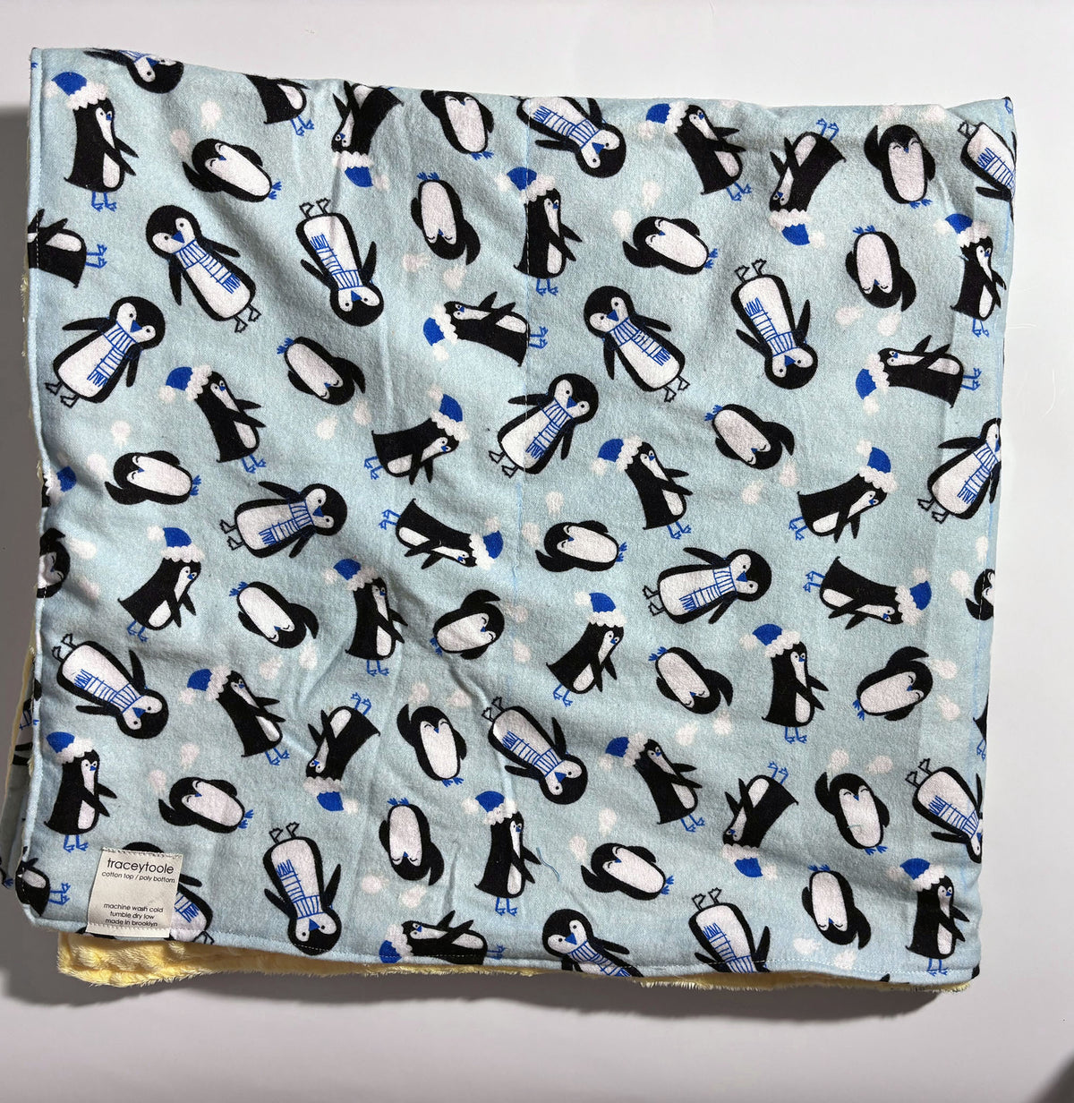 Penguin Stroller Blanket