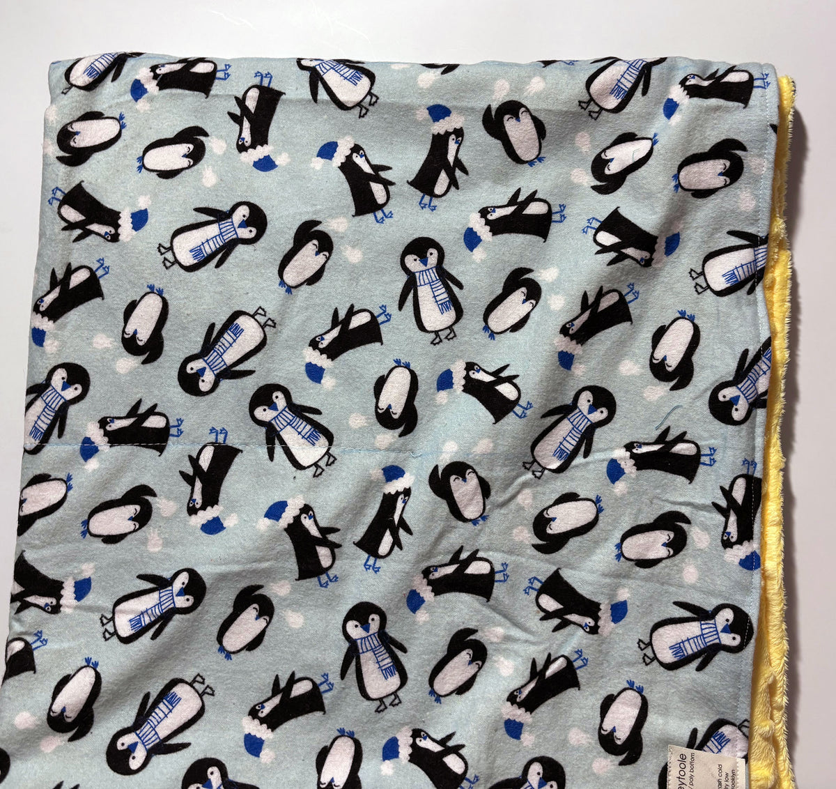 Penguin Stroller Blanket