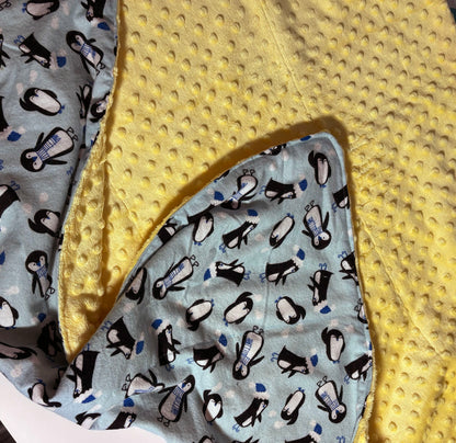 Penguin Stroller Blanket