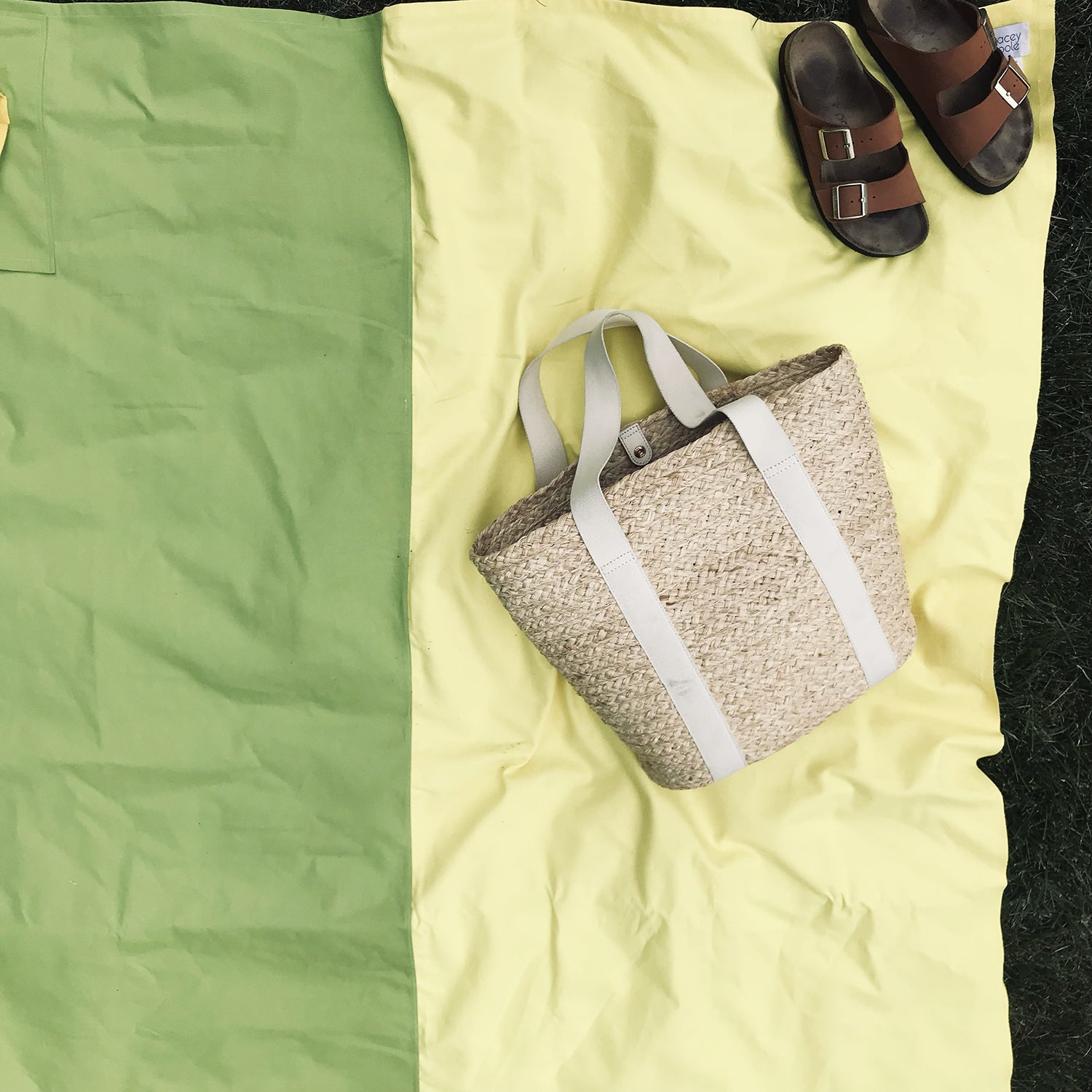 Color Block Picnic Blanket