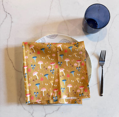 Dijon Mushroom Napkin Set