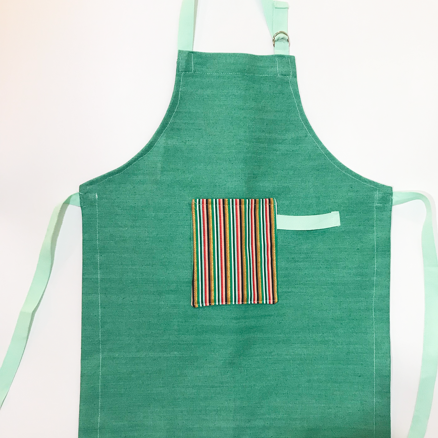 Kids Classic Chef Apron in Green