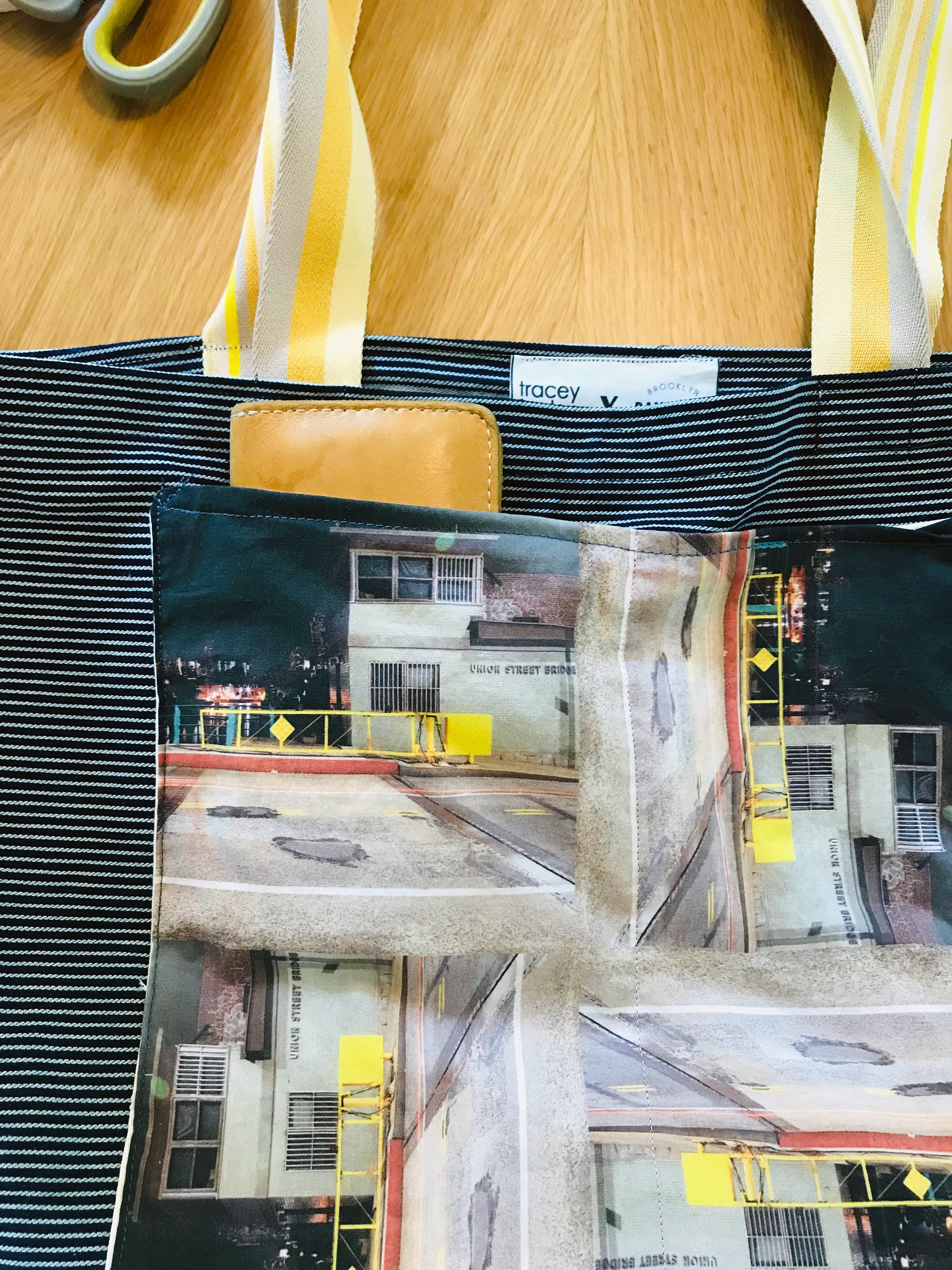 Zero Waste Denim Tote Union St. Bridge Medium
