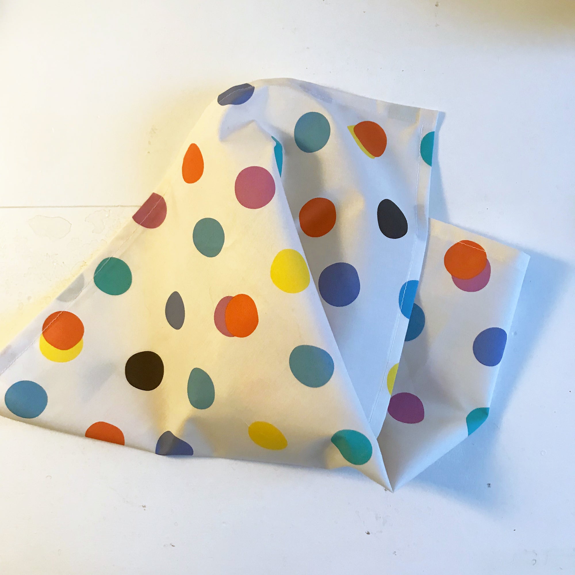 Organic Bright Dot Napkin Set
