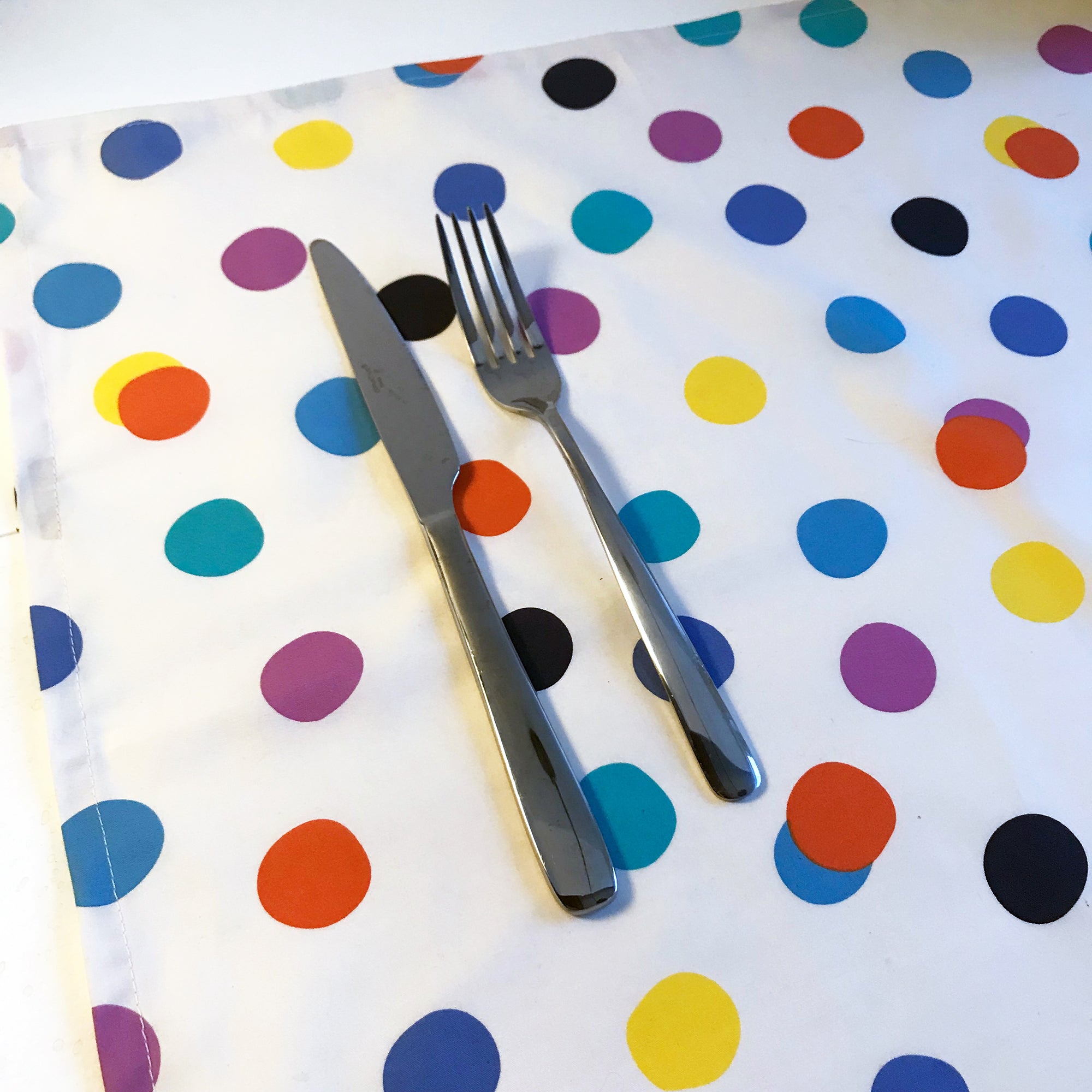 Organic Bright Dot Napkin Set