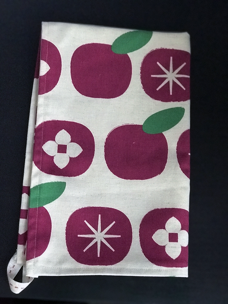 Apple Print Tea Towel