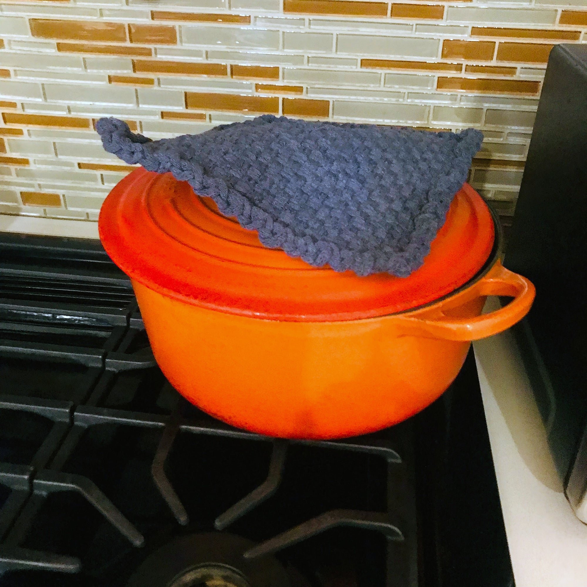 Woven Trivet Twilight Blue