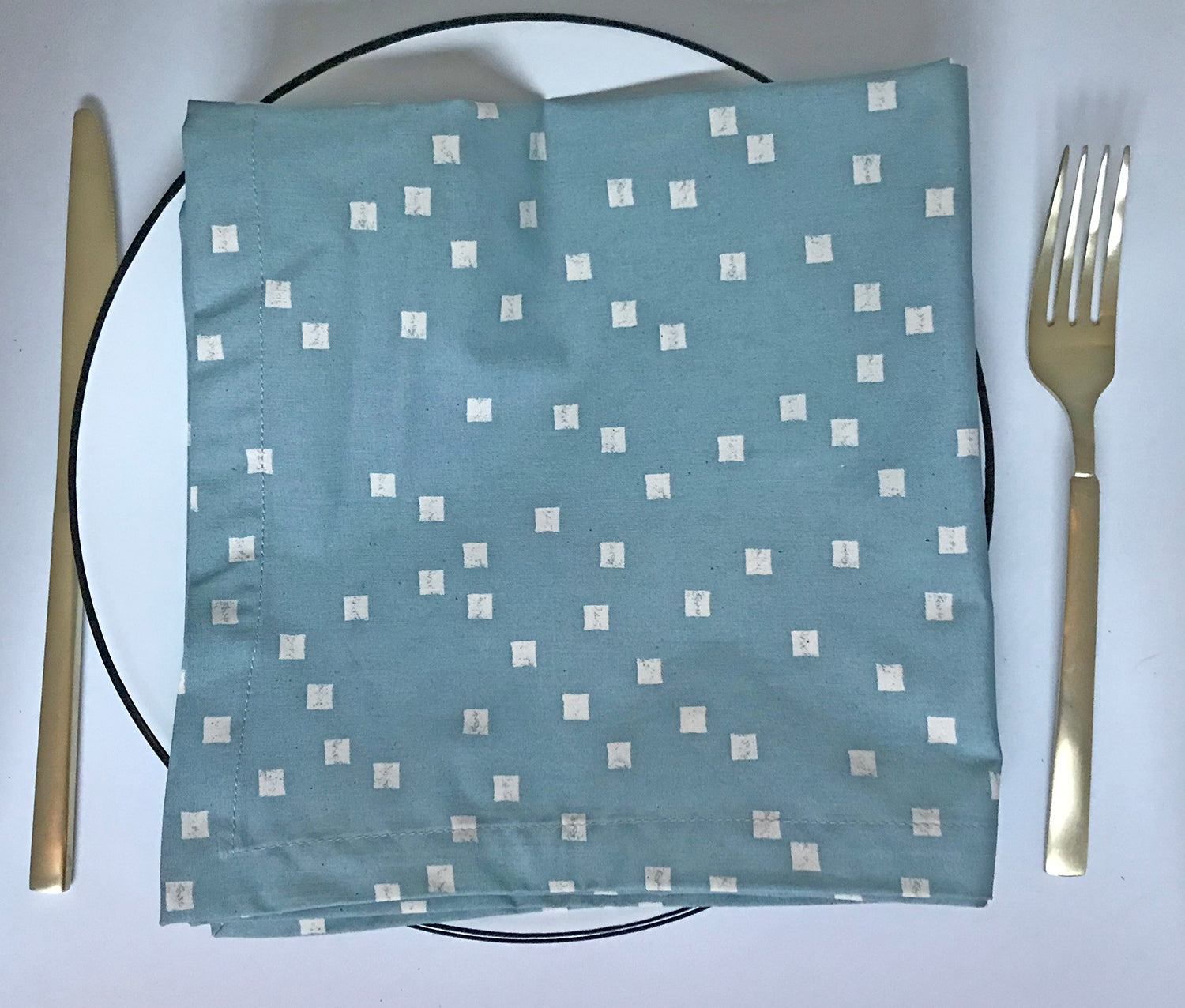 Floating  Square Napkin Set
