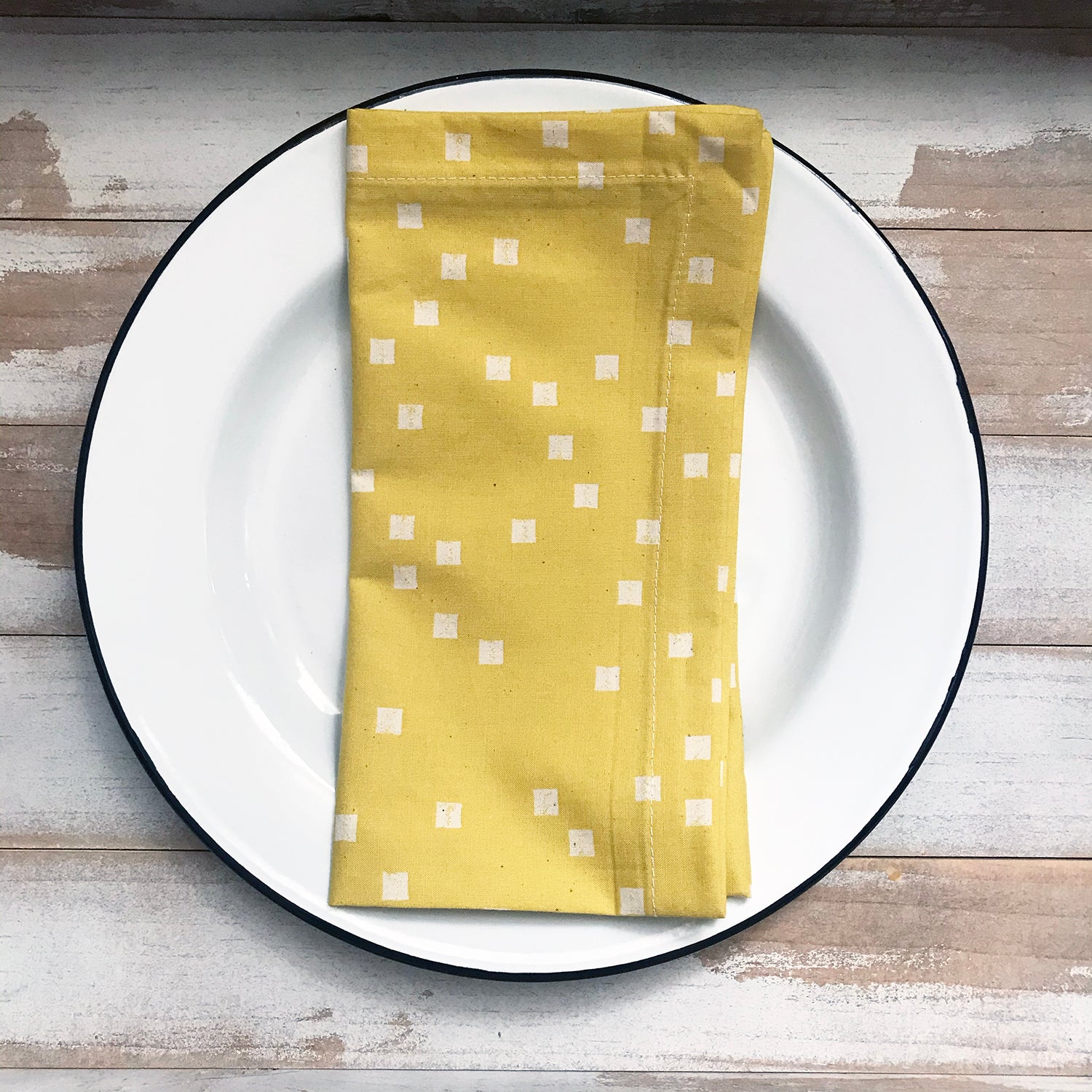 Floating  Square Napkin Set