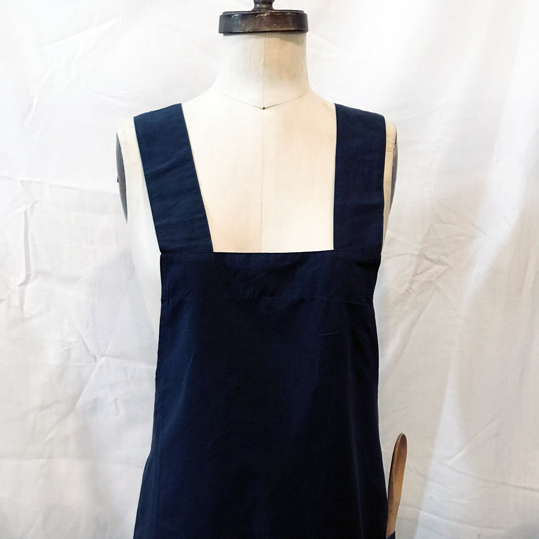 Hemp Cross Back Popover Apron