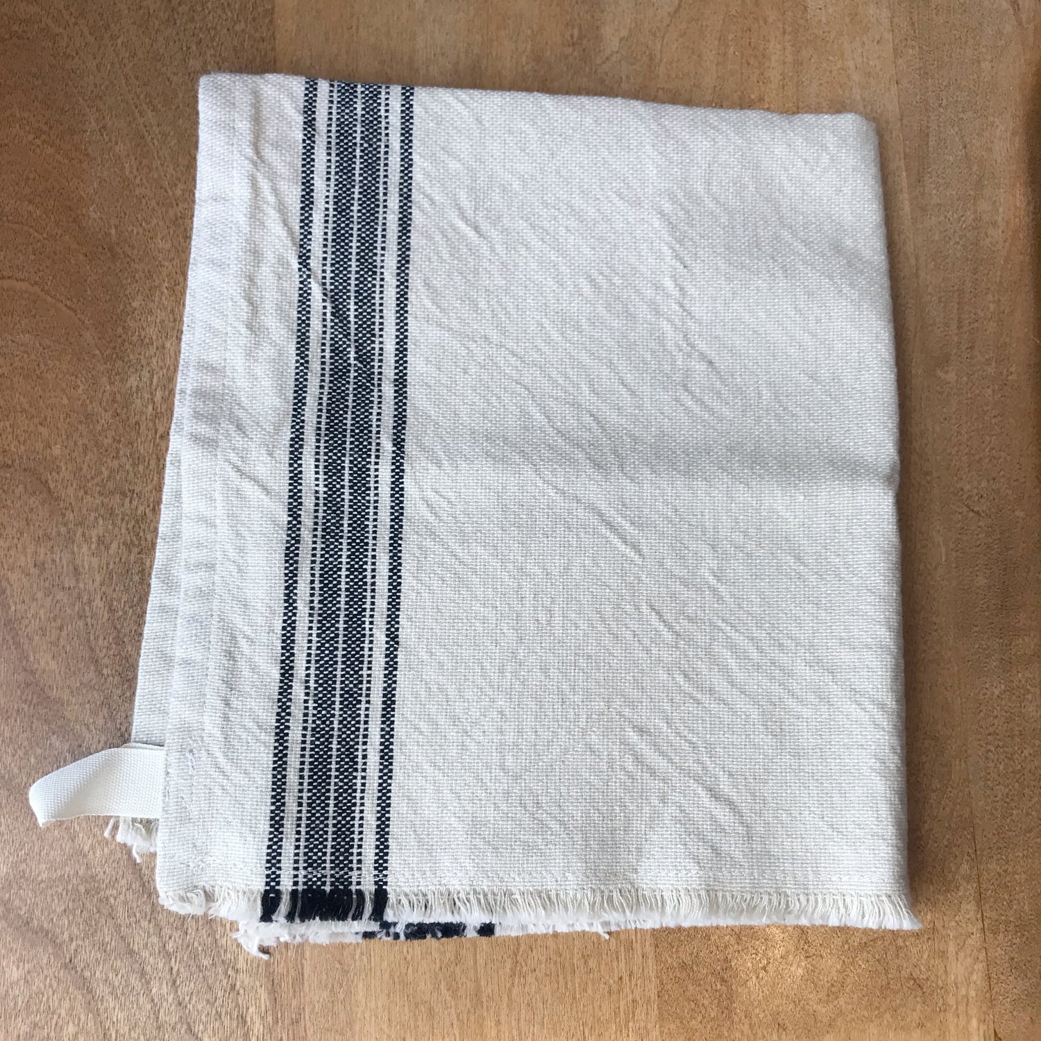 Farmhouse Striped Dish Towel