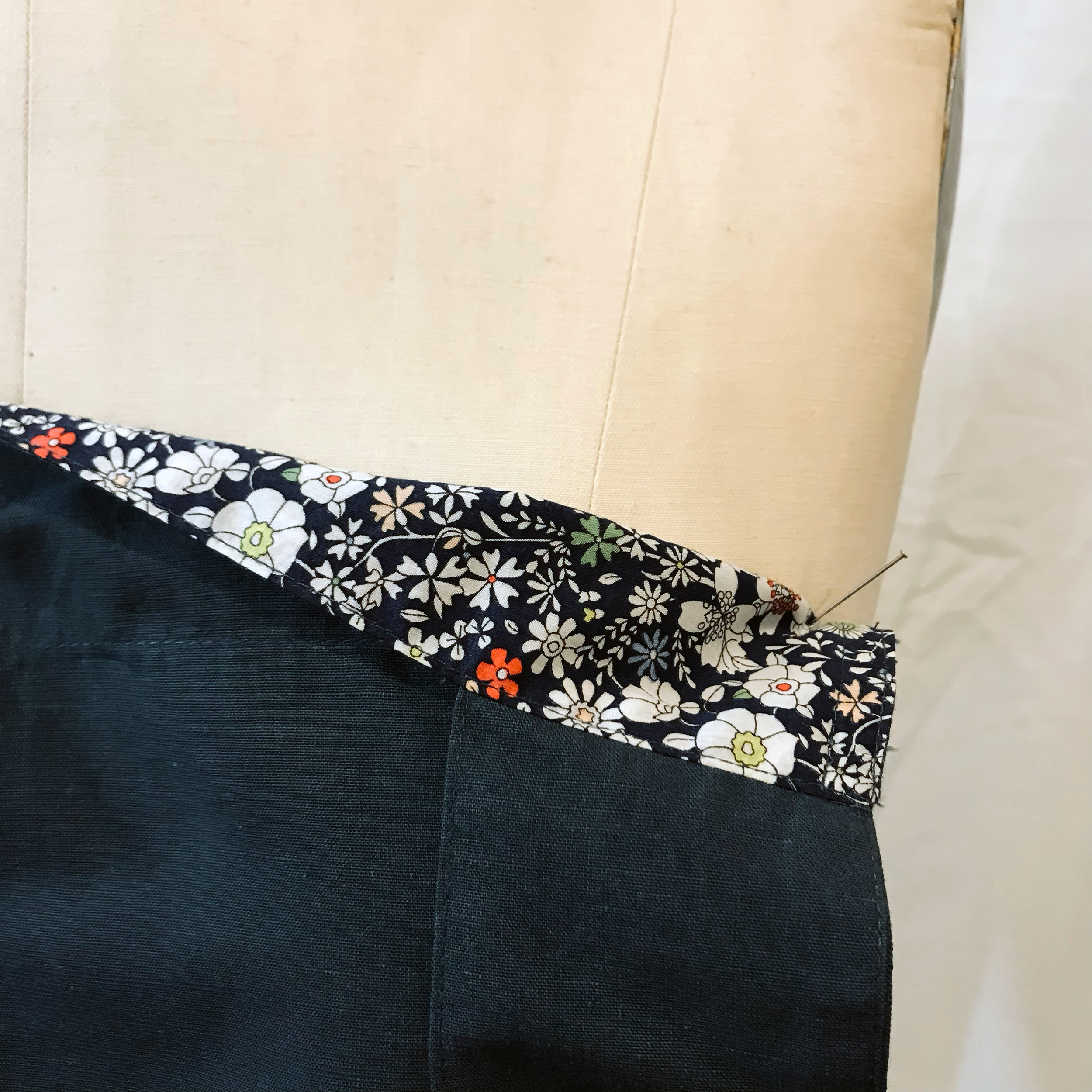 Hemp Cross Back Popover Apron