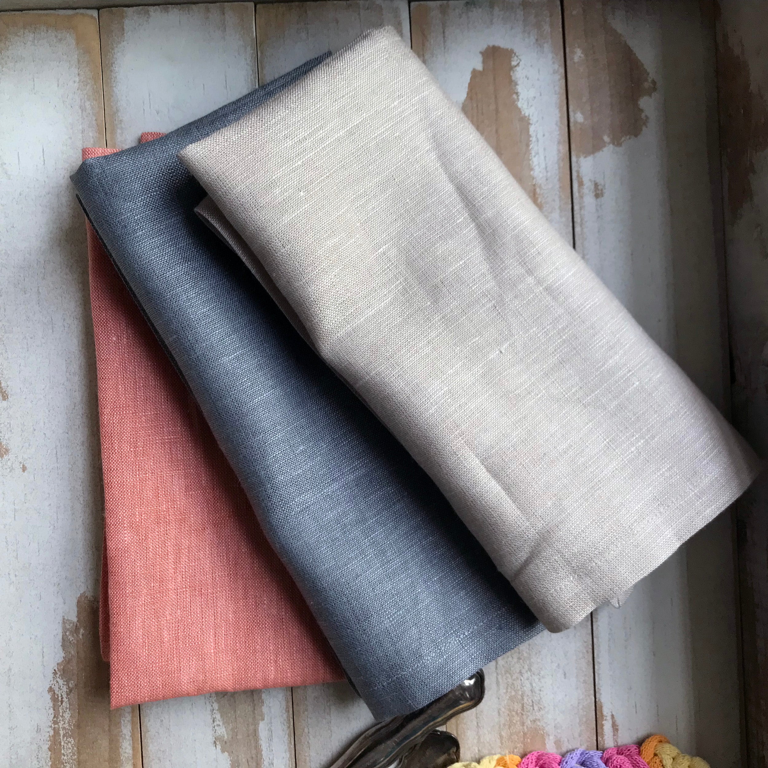 Organic Linen Napkins, 100% Organic Fabric