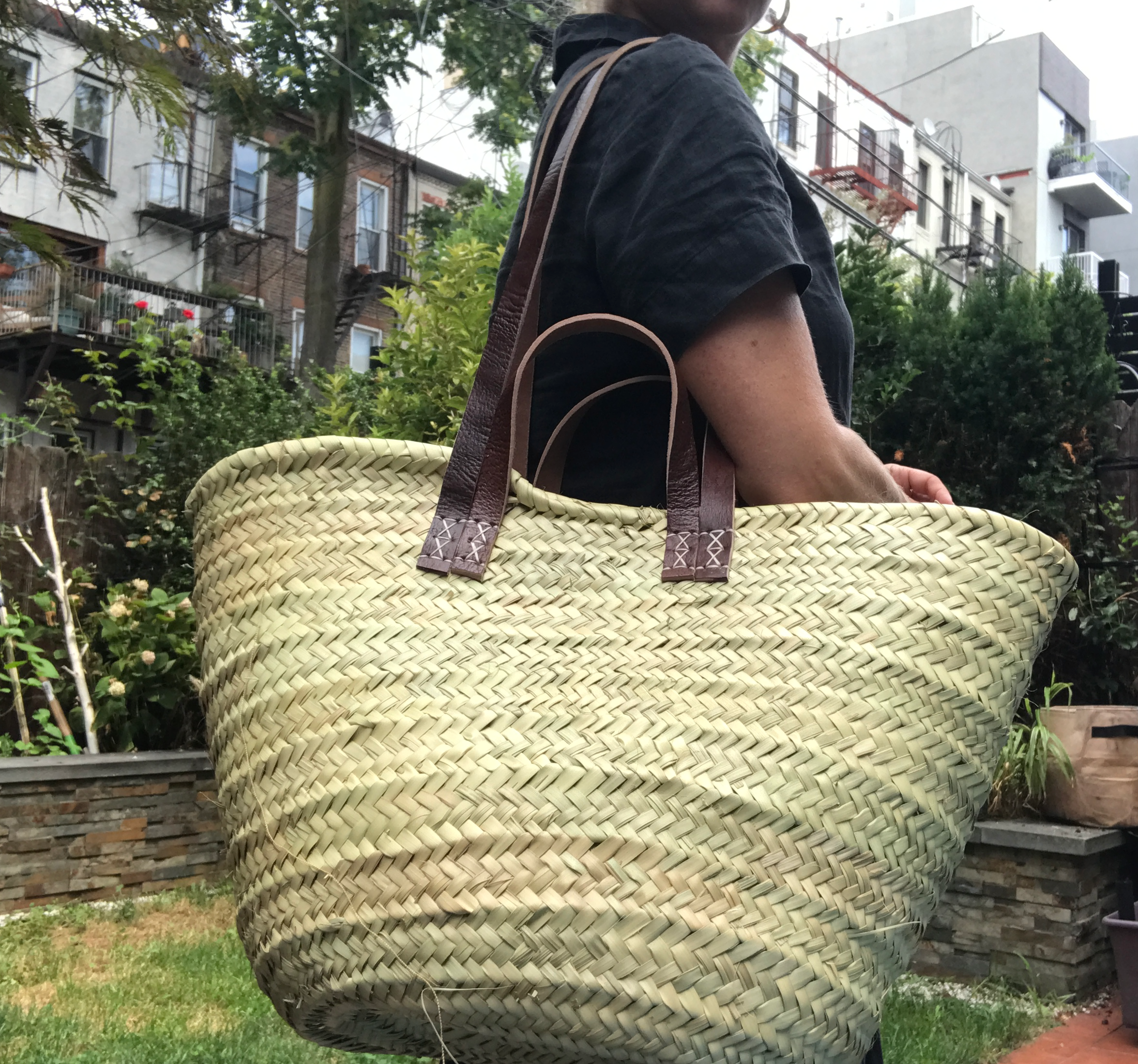 French Basket Tote