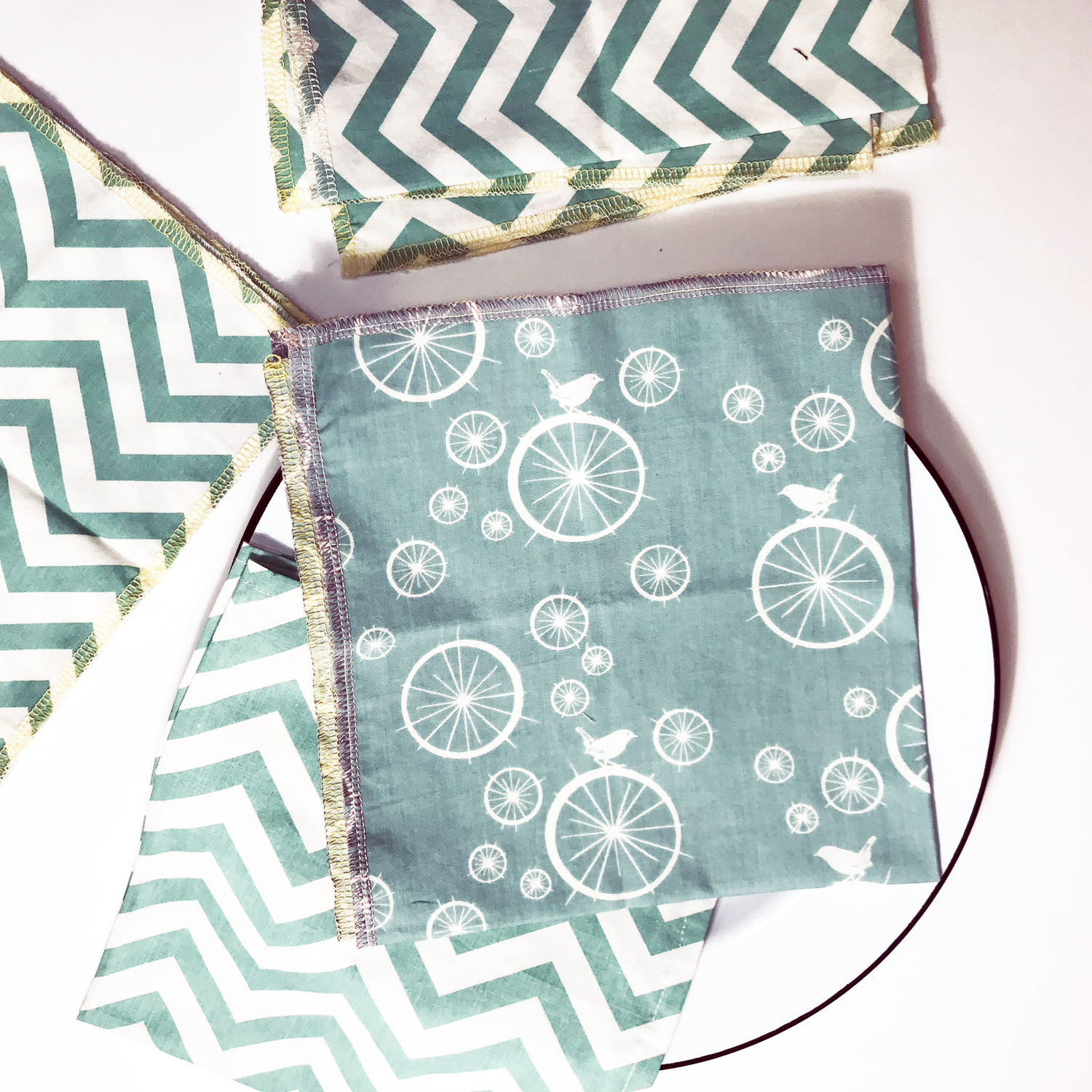 Studio Sale Small Blue Cotton Cloth Dinner Napkin