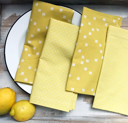 Floating  Square Napkin Set