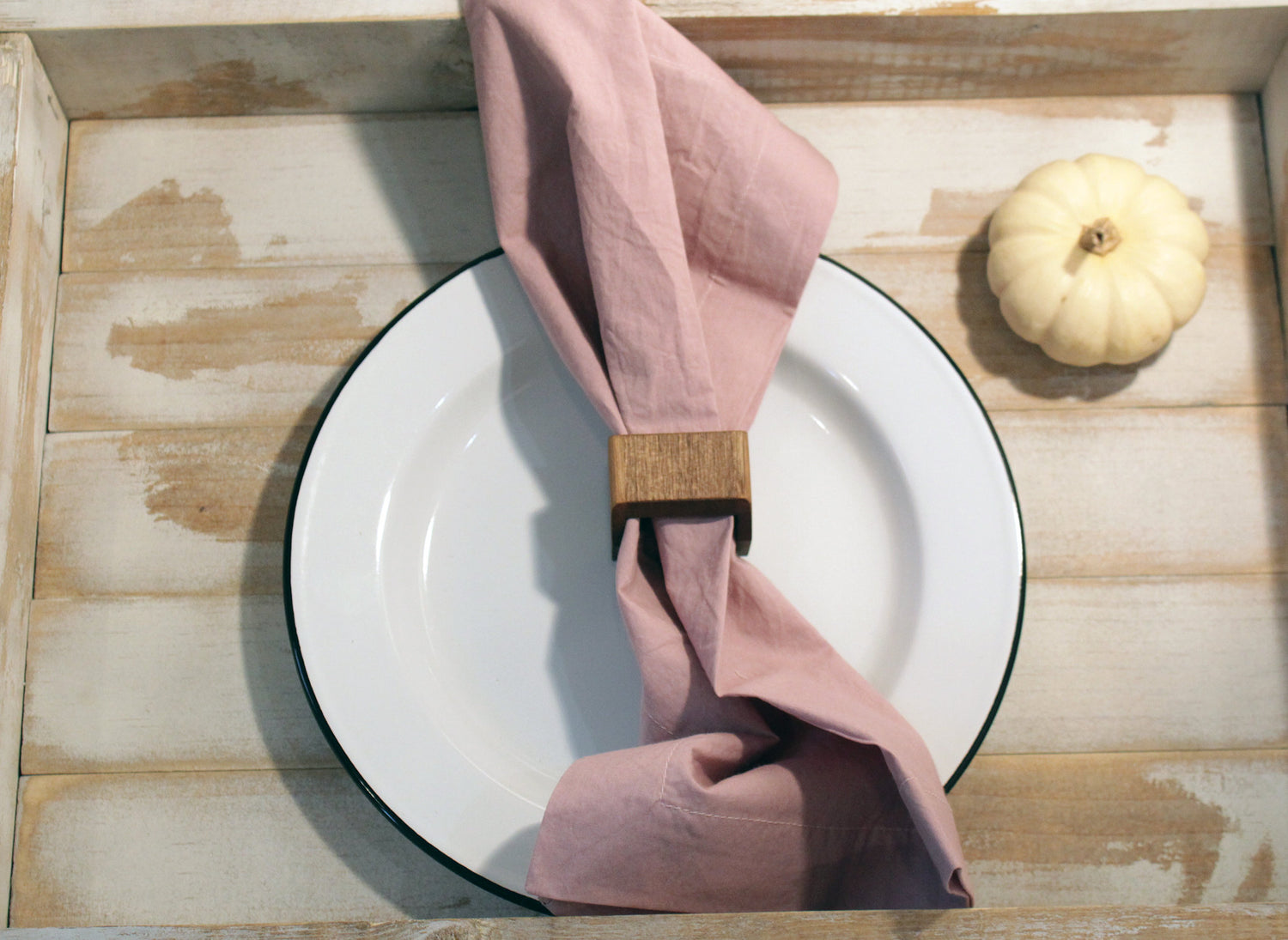 Organic Lavender Cloth Napkin