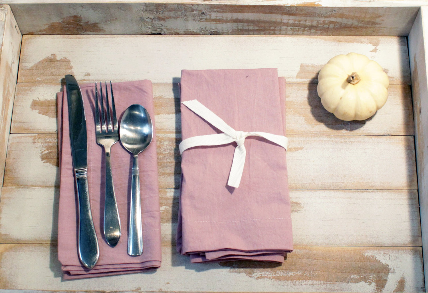 Organic Lavender Cloth Napkin